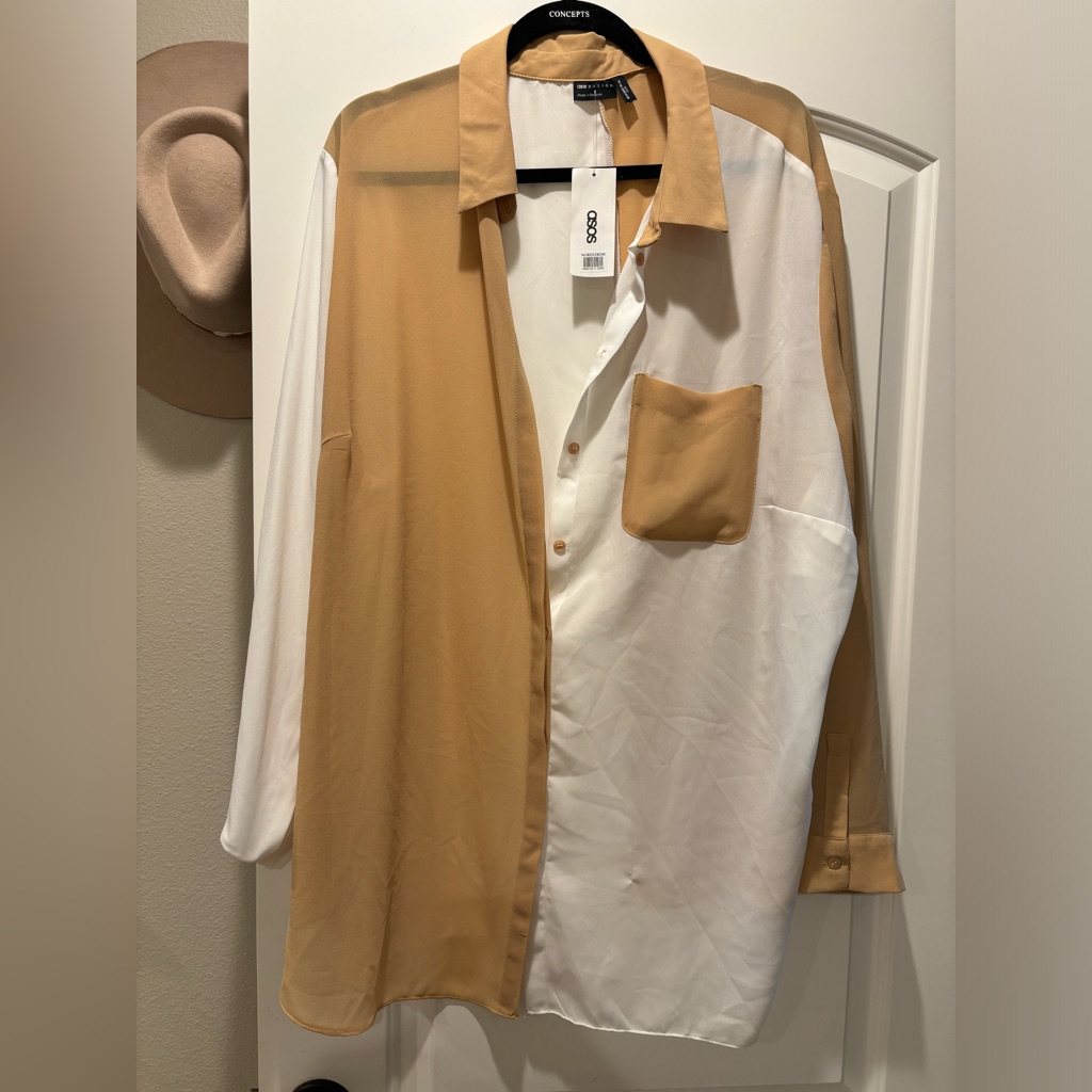 Asos Button Down Blouse